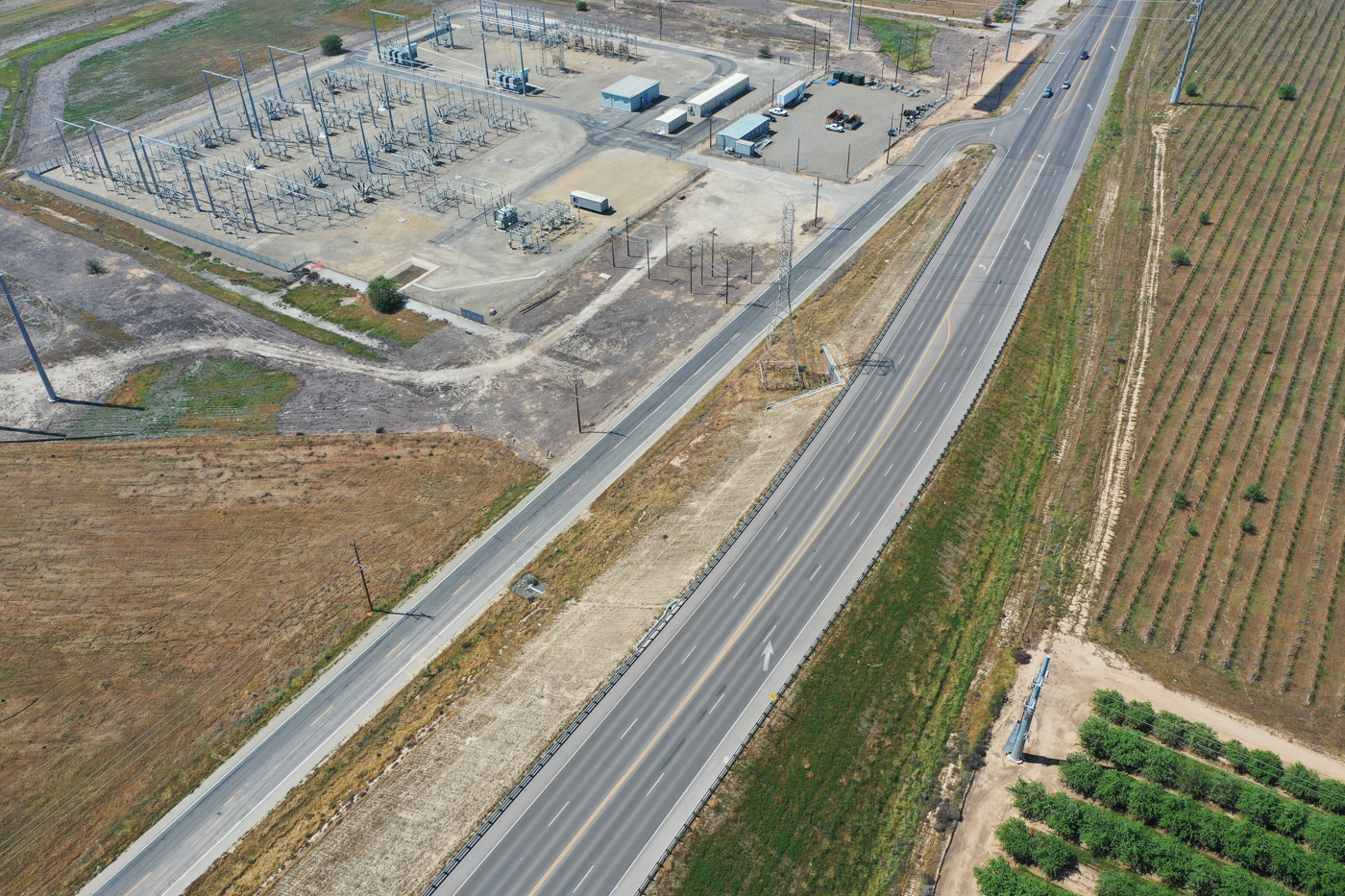 Avenue 12 Grade Separation (drone view)