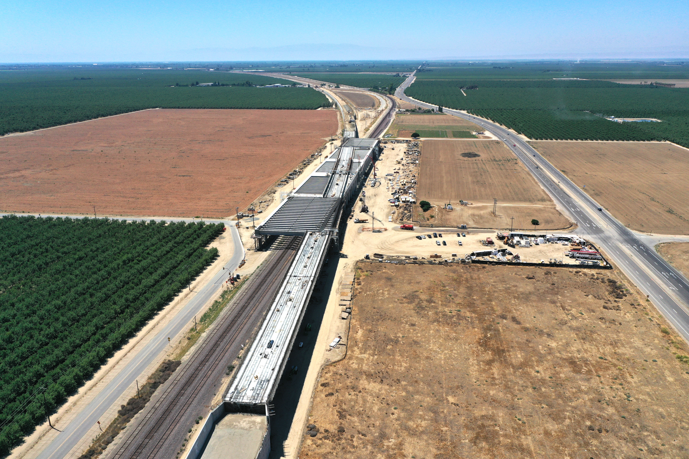 Wasco Viaduct (drone view)