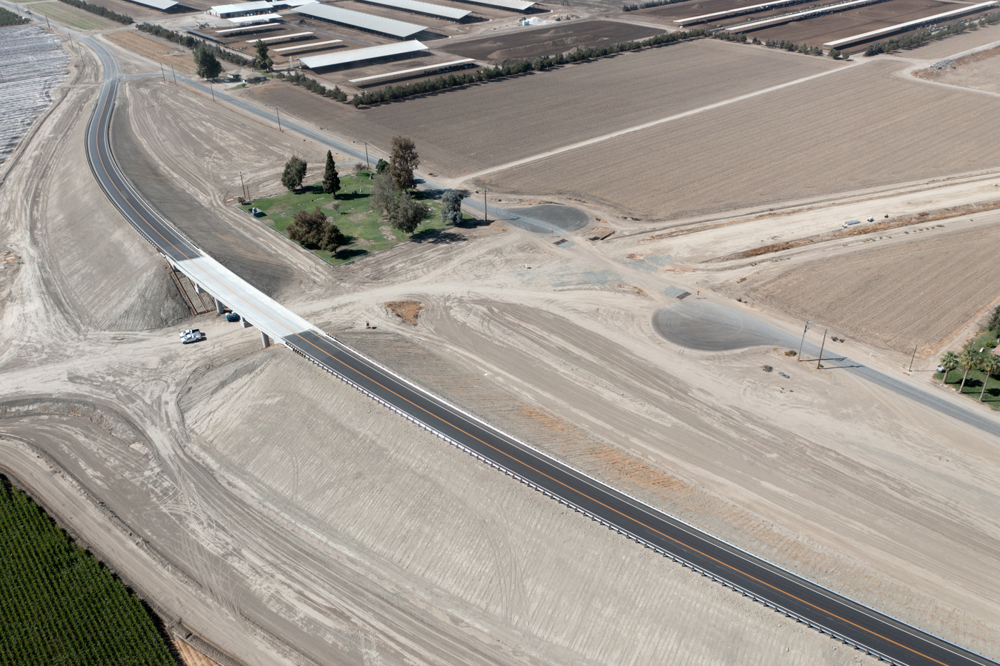 Kent Avenue Grade Separation (drone view)