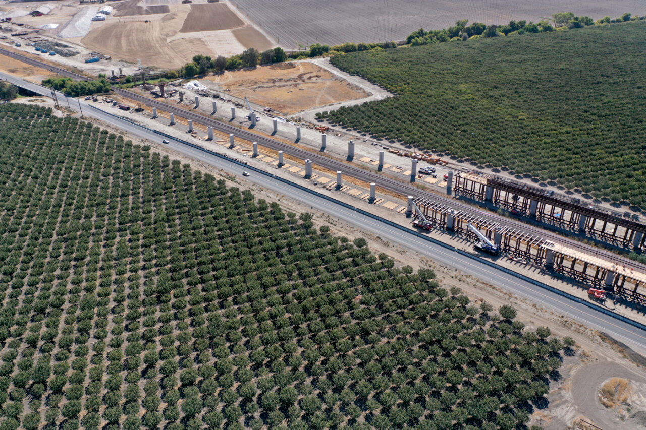 Tule River ViaductBuildHSR