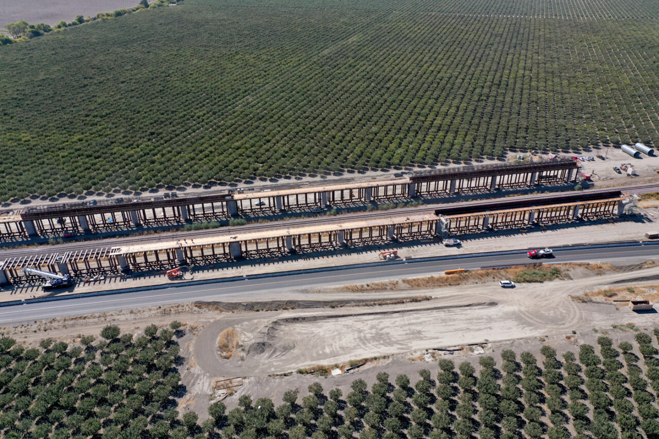Tule River ViaductBuildHSR