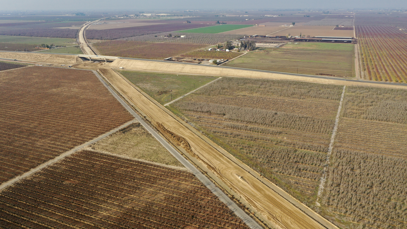 Elkhorn Avenue Grade Separation (drone view)