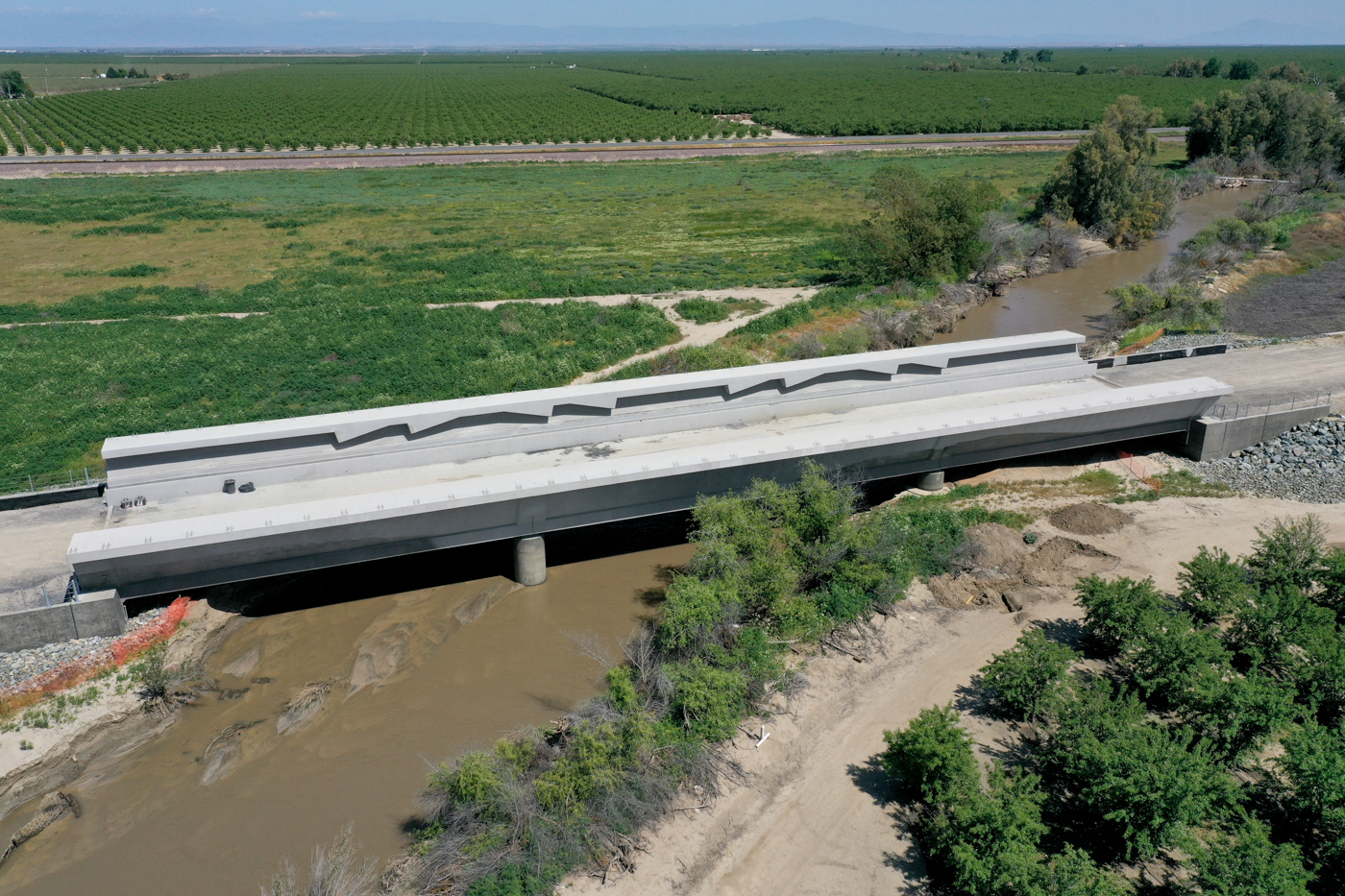 Poso Creek Viaduct (drone view)