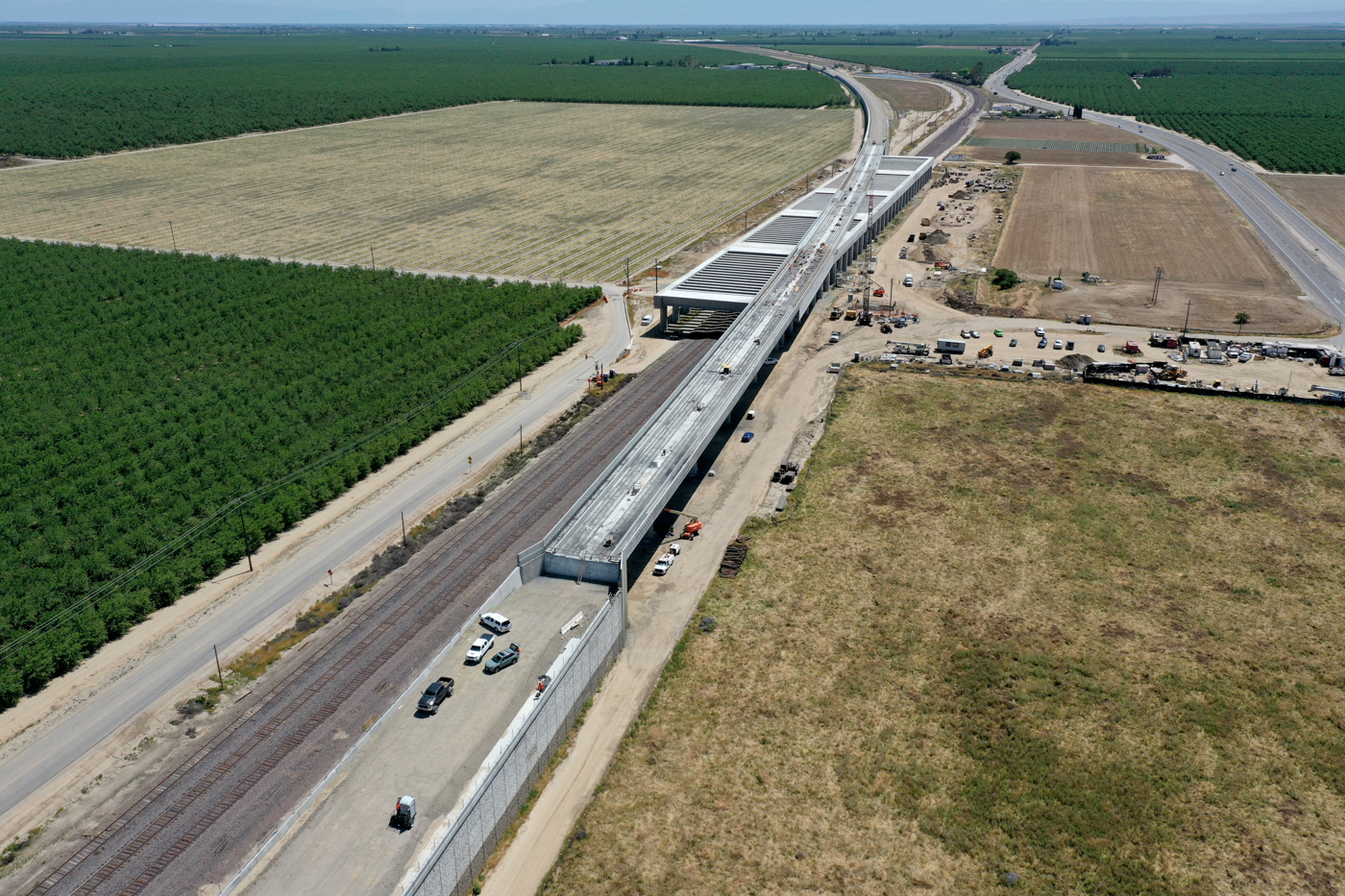 Wasco Viaduct (drone view)