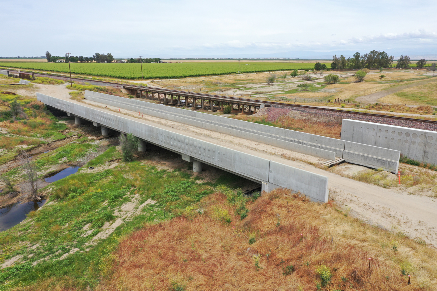Cottonwood Creek Viaduct (drone view)