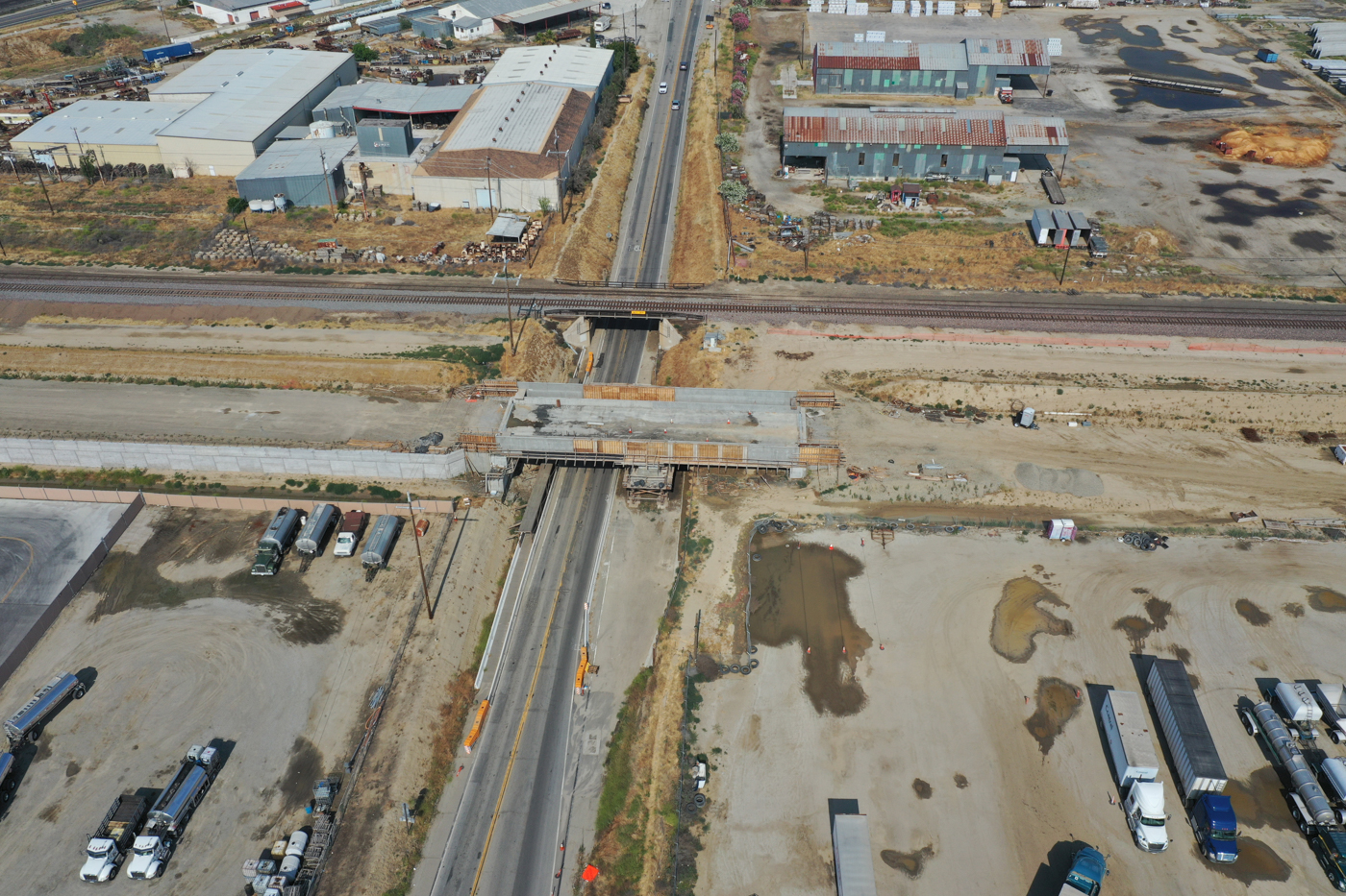 State Route 46 Underpass (drone view)