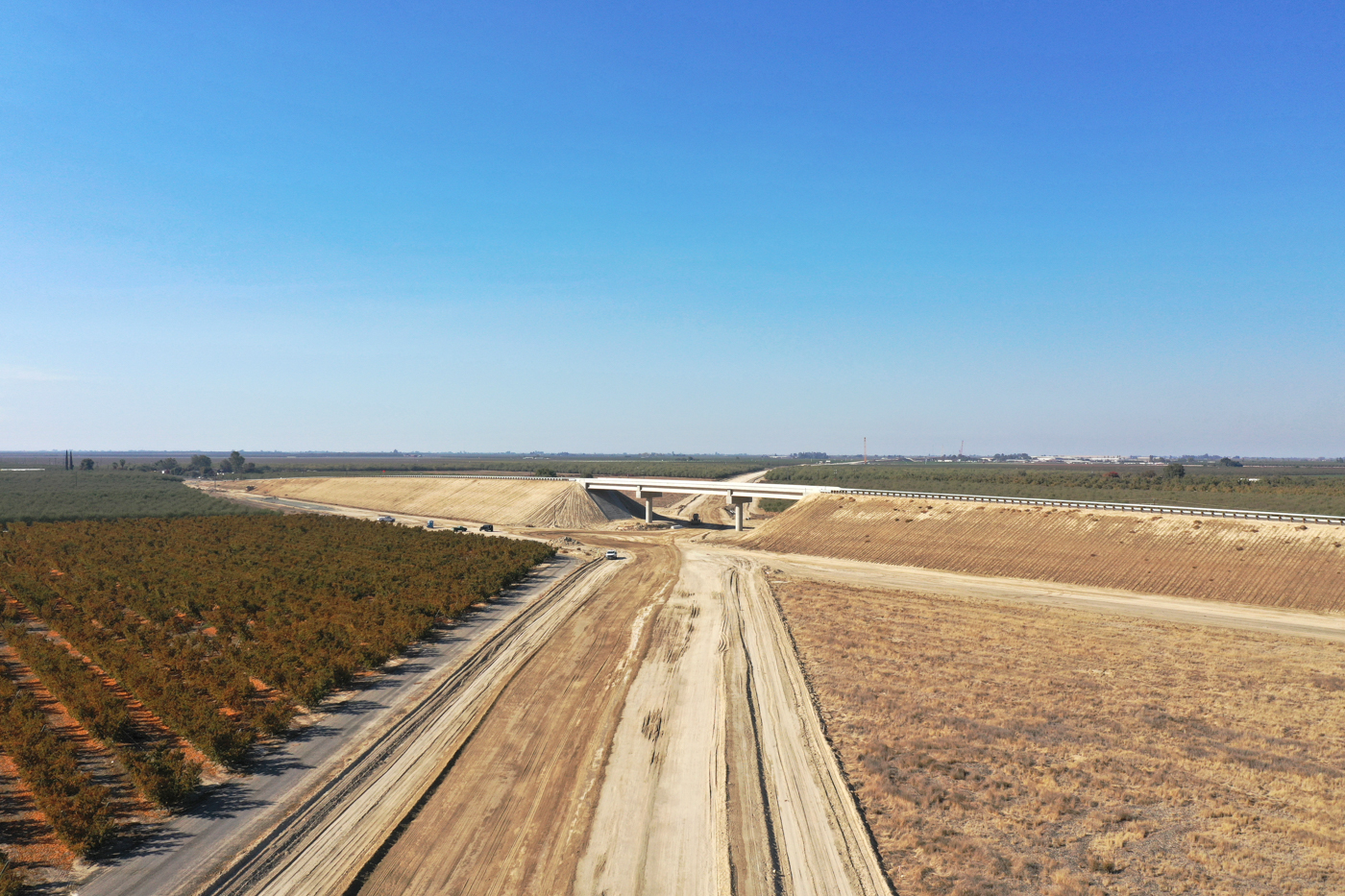 Elkhorn Avenue Grade Separation (drone view)