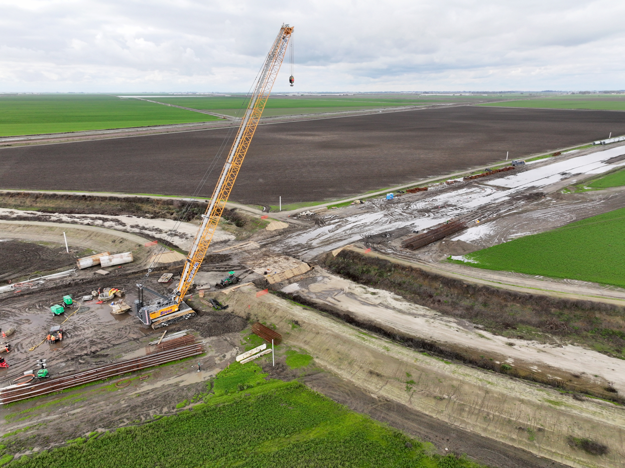 Cross Creek Viaduct (drone view)