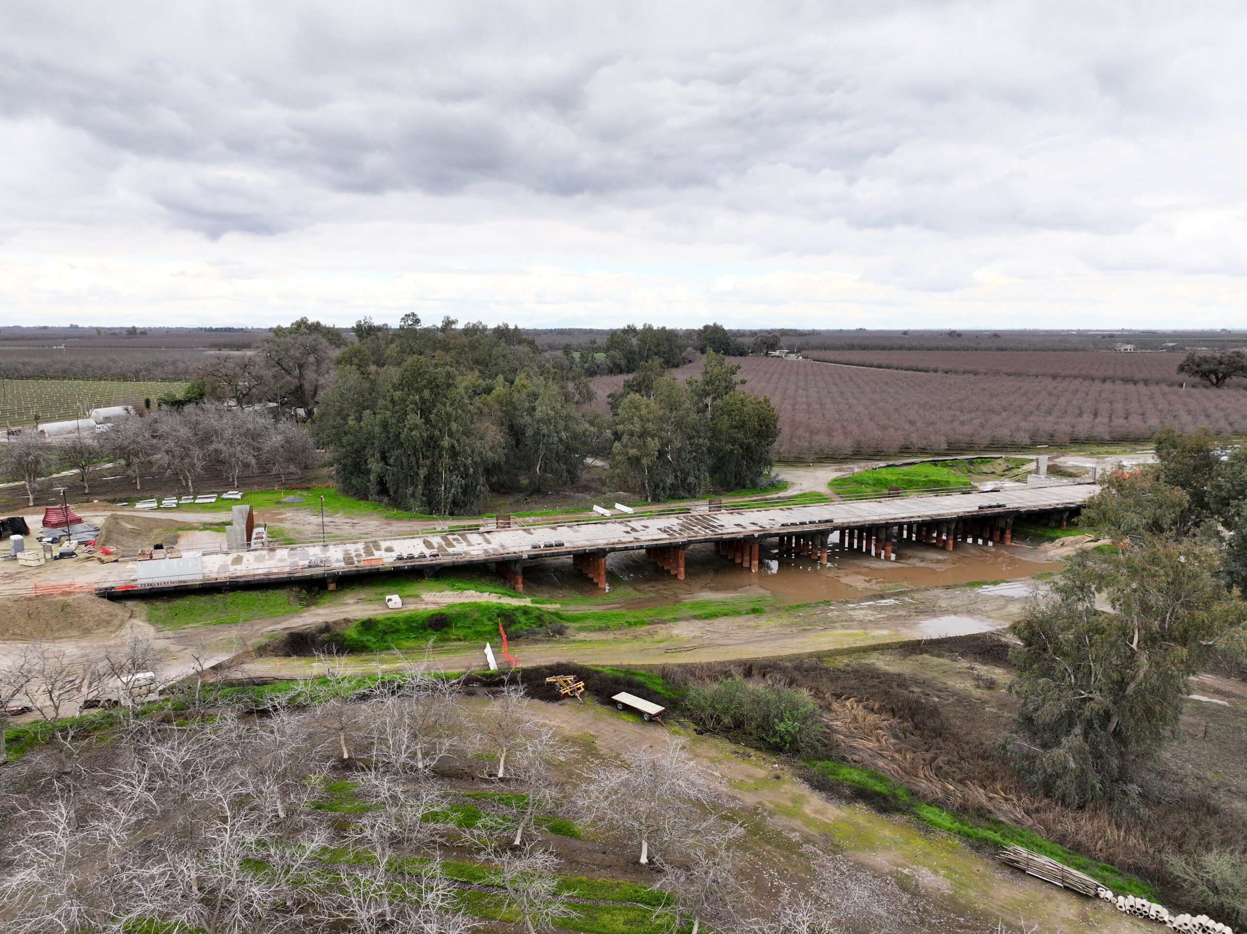 Kings River Bridge (drone view)