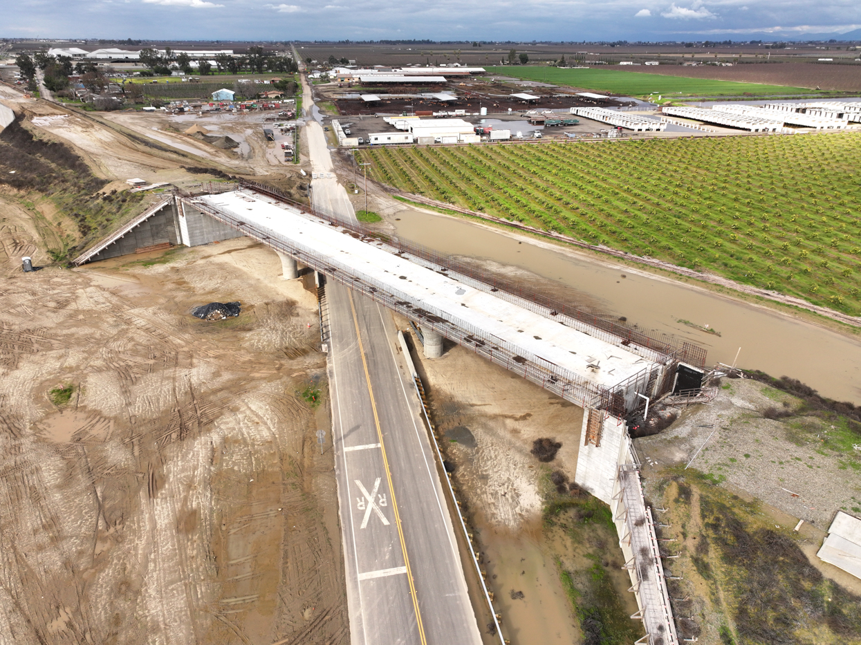 Peach Avenue Viaduct (drone view)