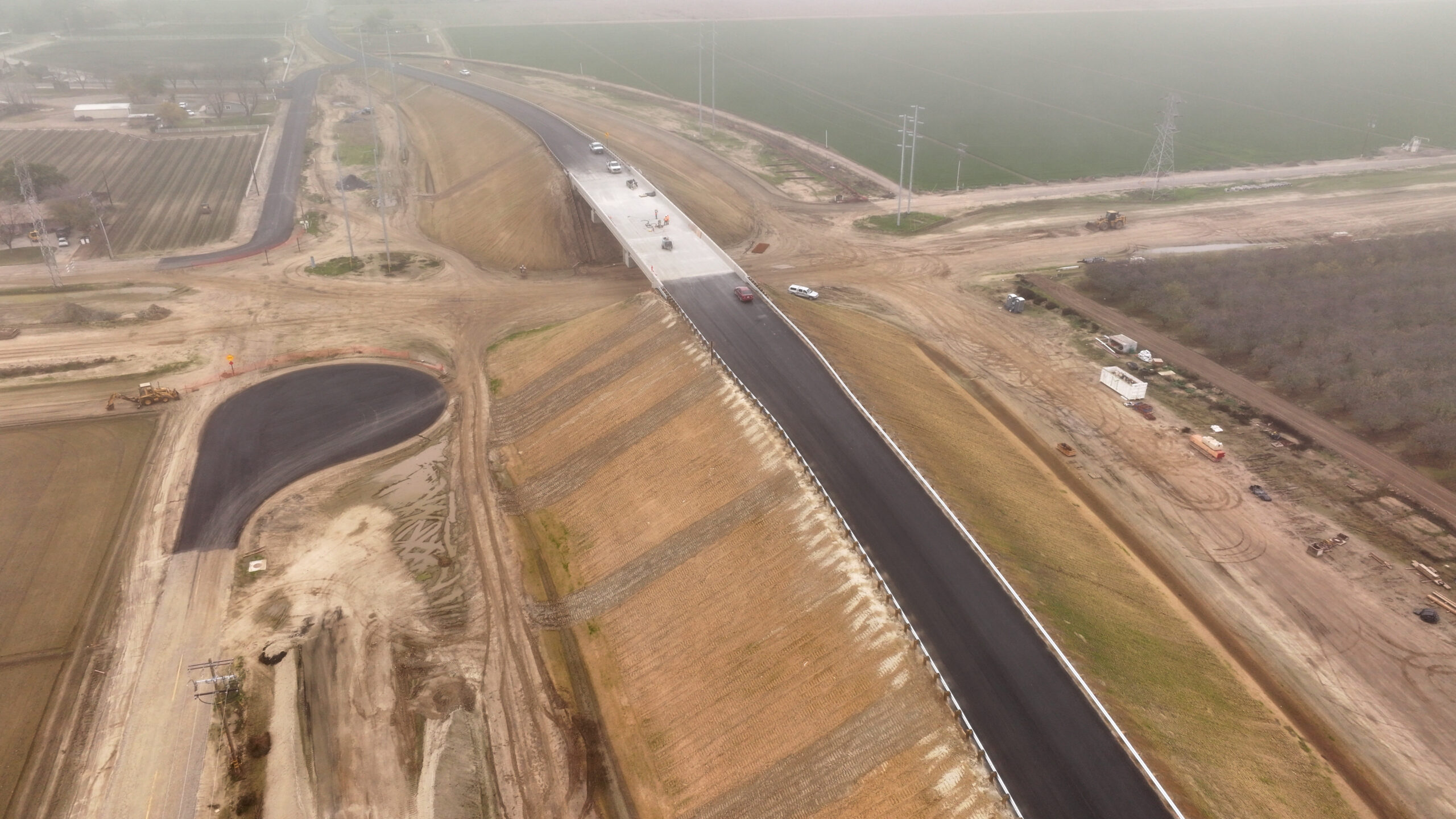 Fargo Avenue Grade Separation (drone view)