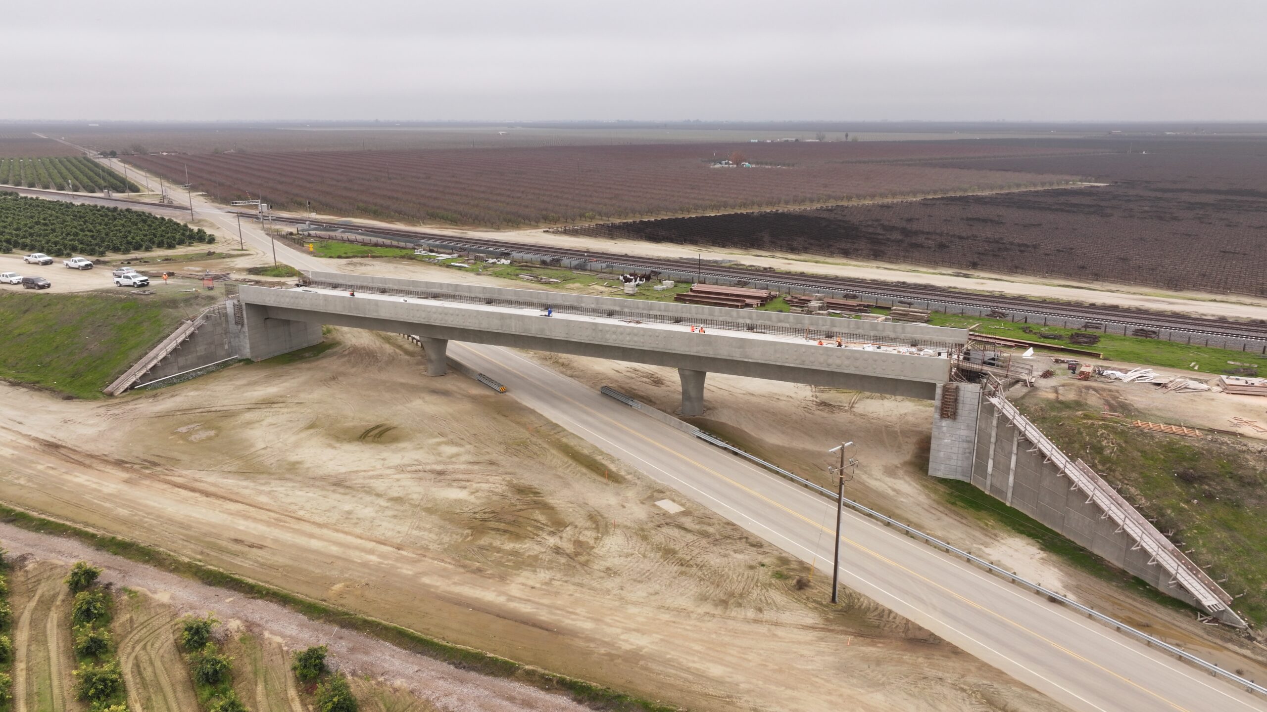 Peach Avenue Viaduct (drone view)