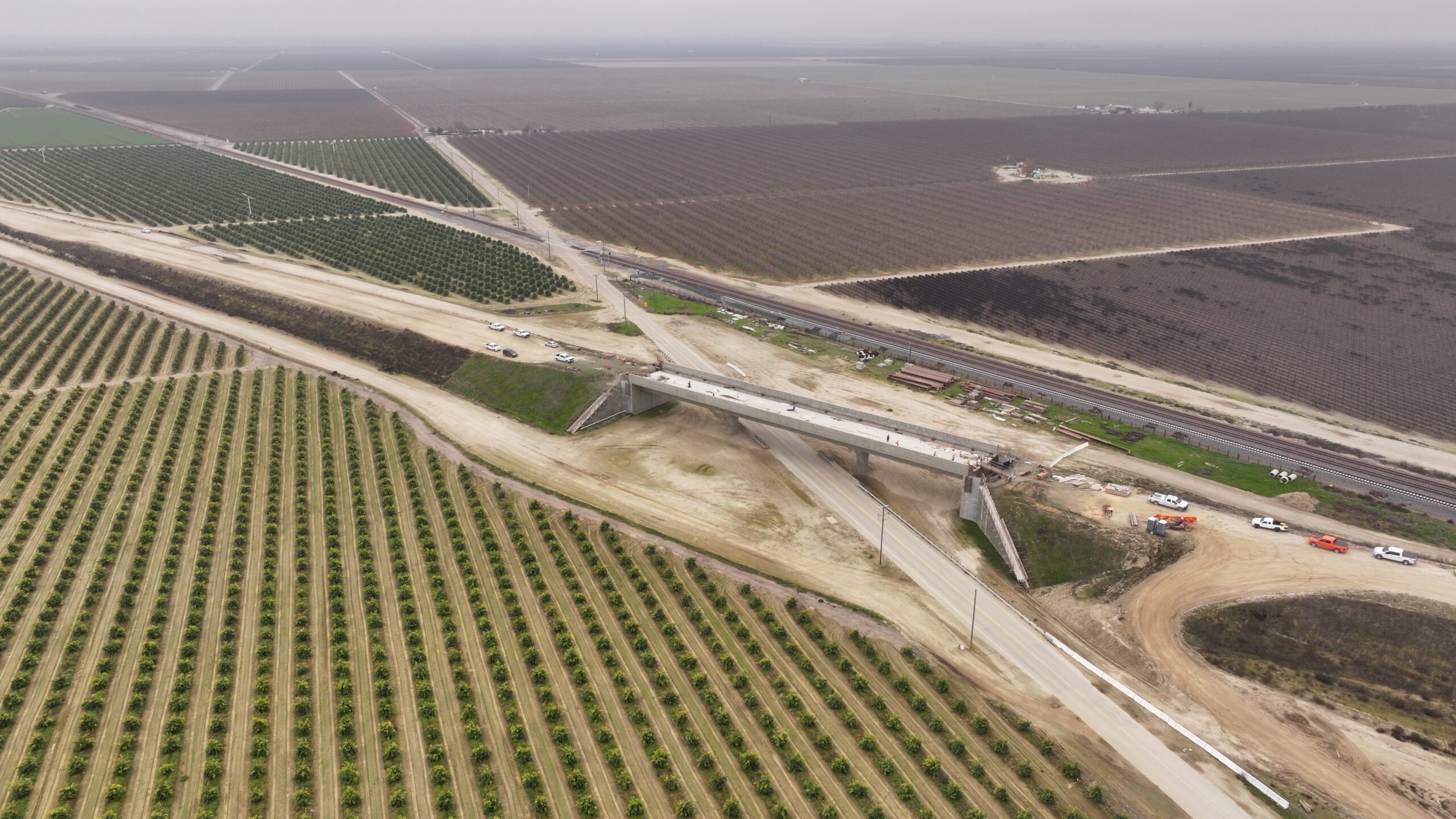 Peach Avenue Viaduct (drone view)