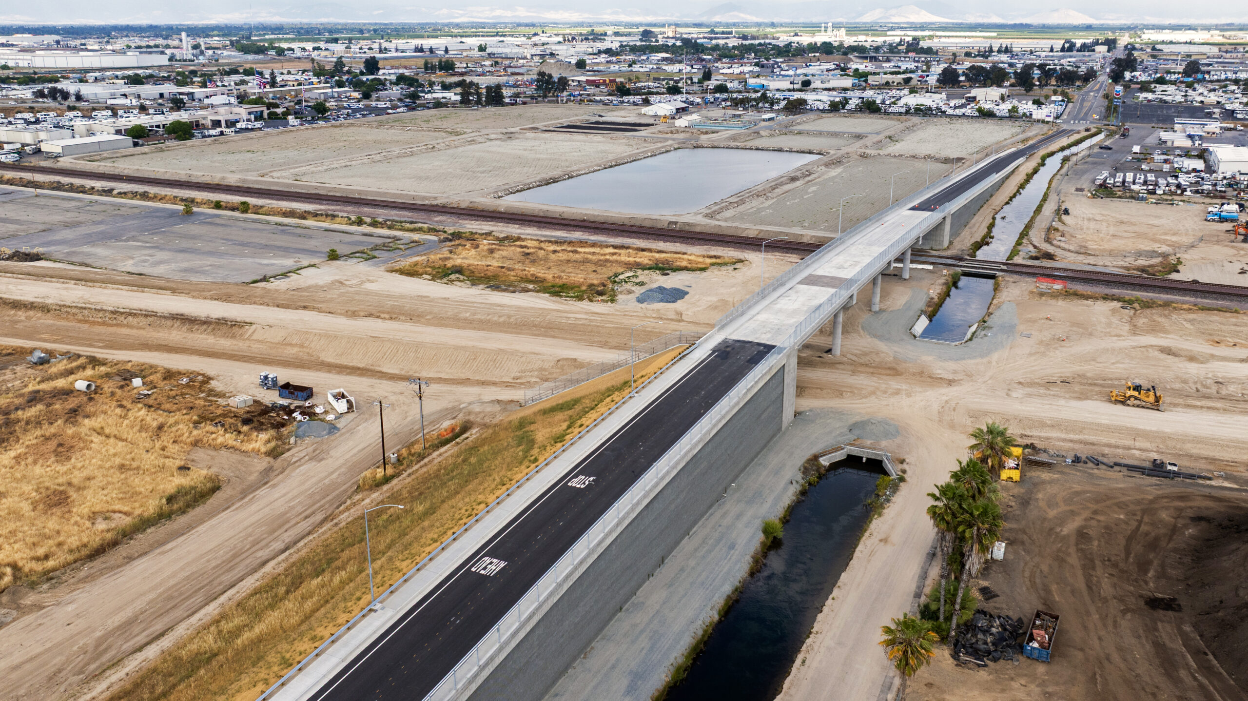 Central Avenue Grade Separation (drone view)