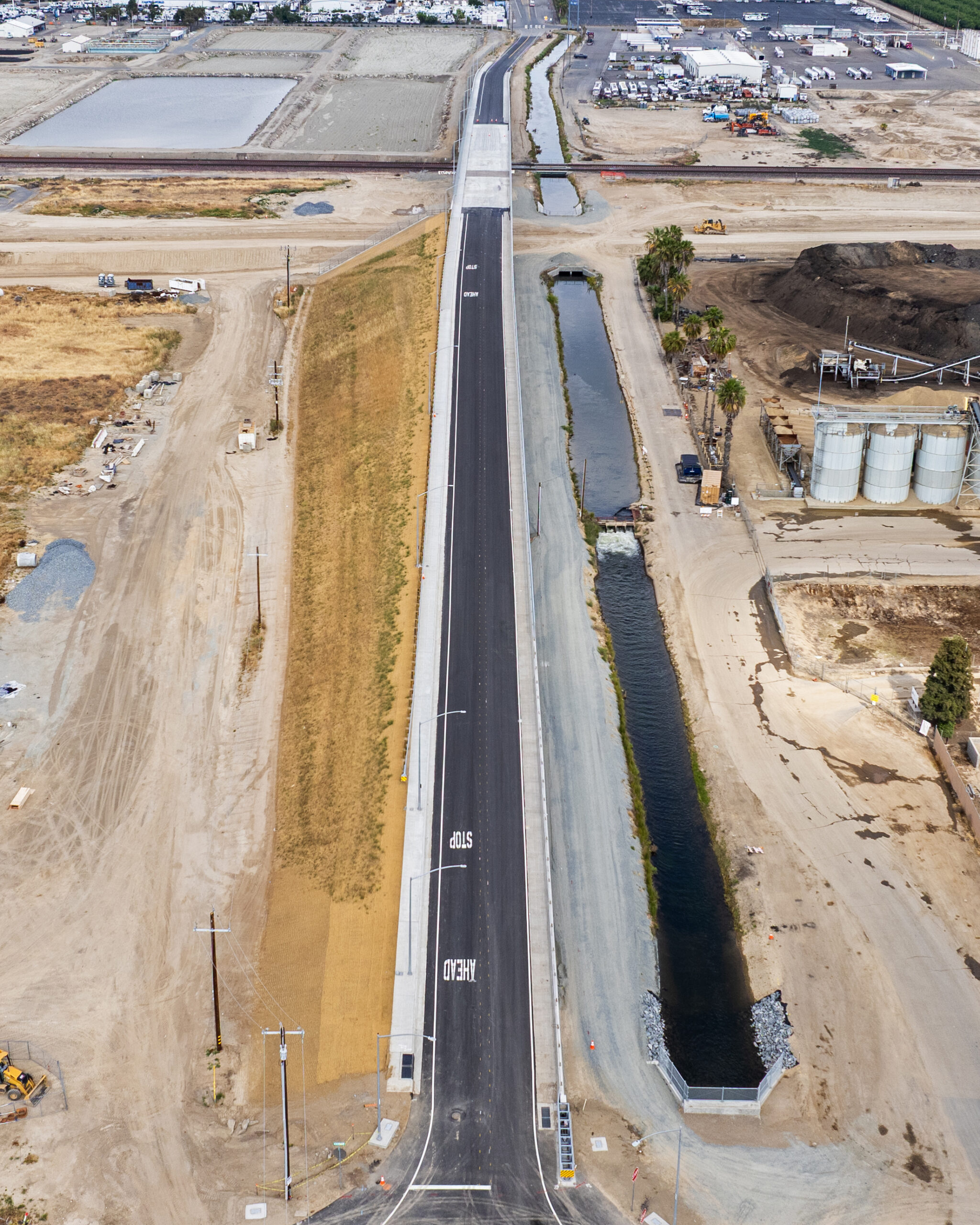 Central Avenue Grade Separation (drone view)