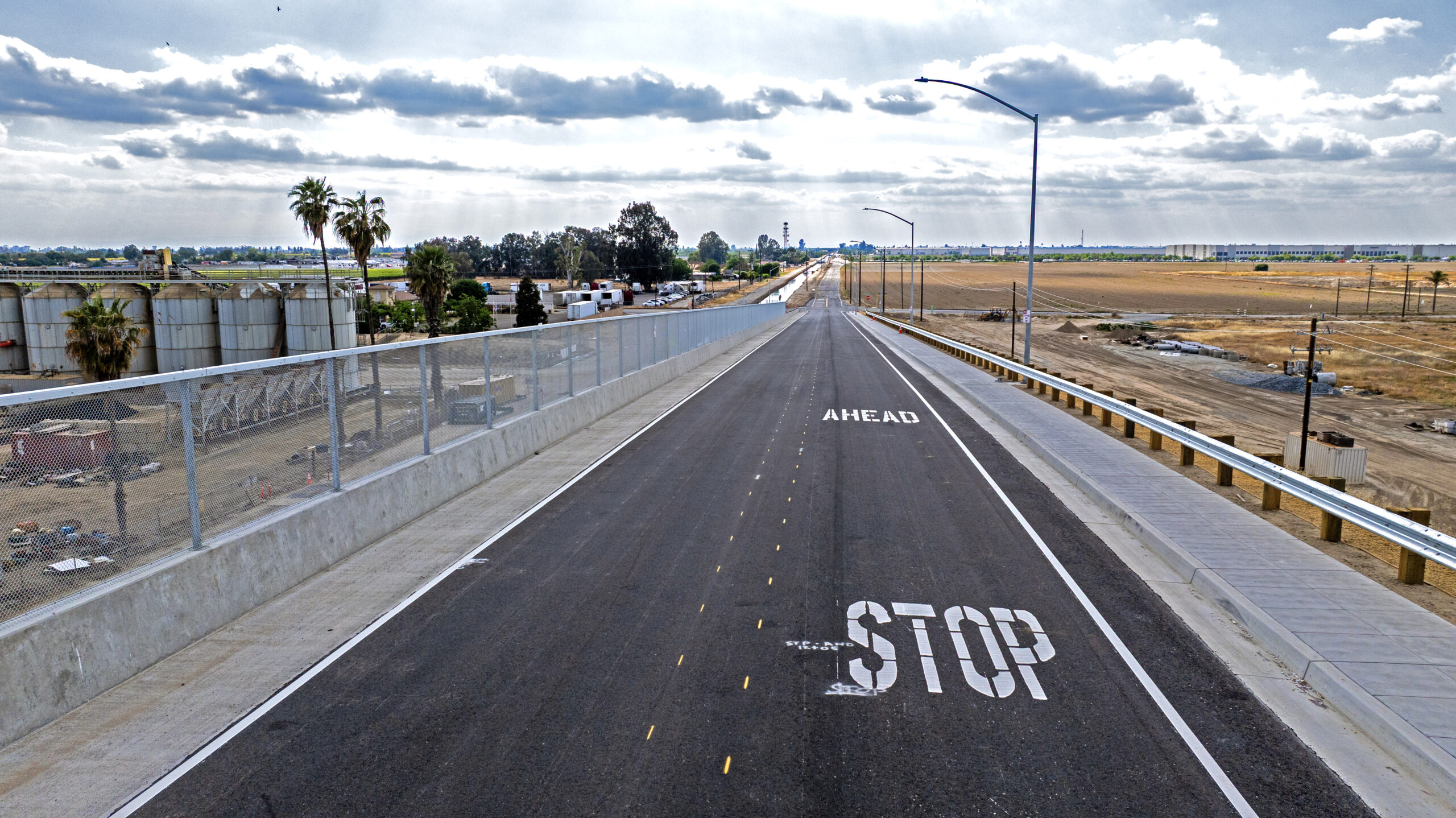 Central Avenue Grade Separation (drone view)