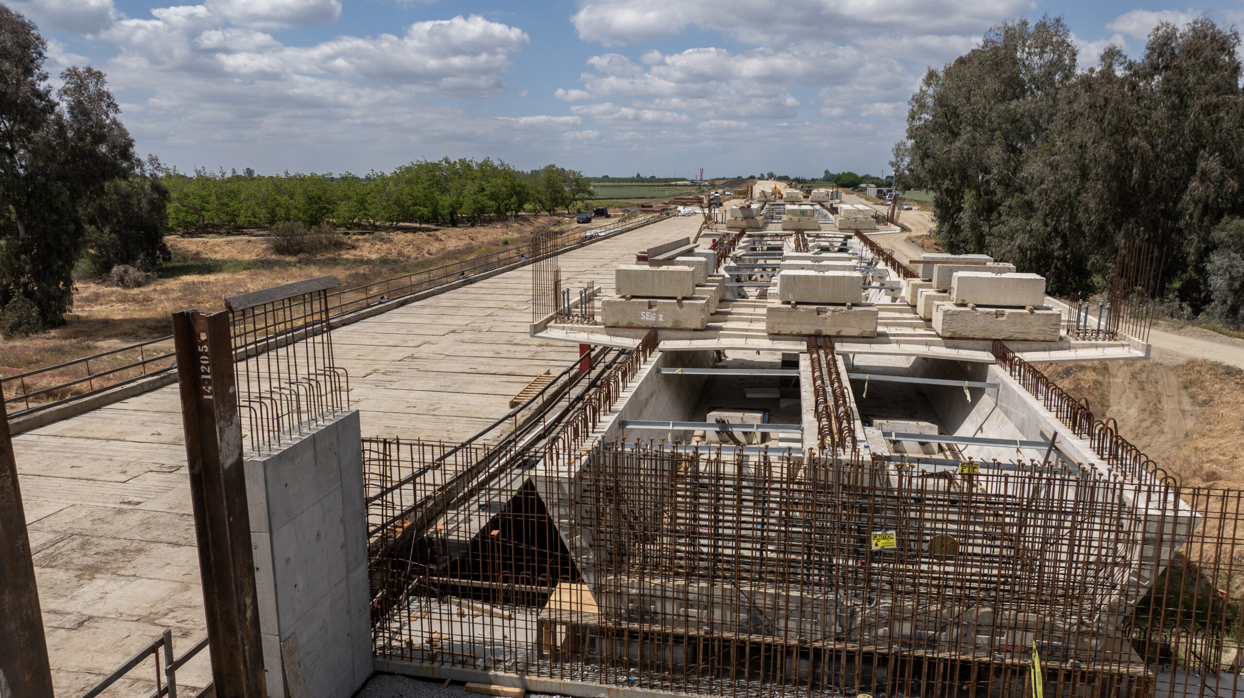 Kings River Bridge (drone view)