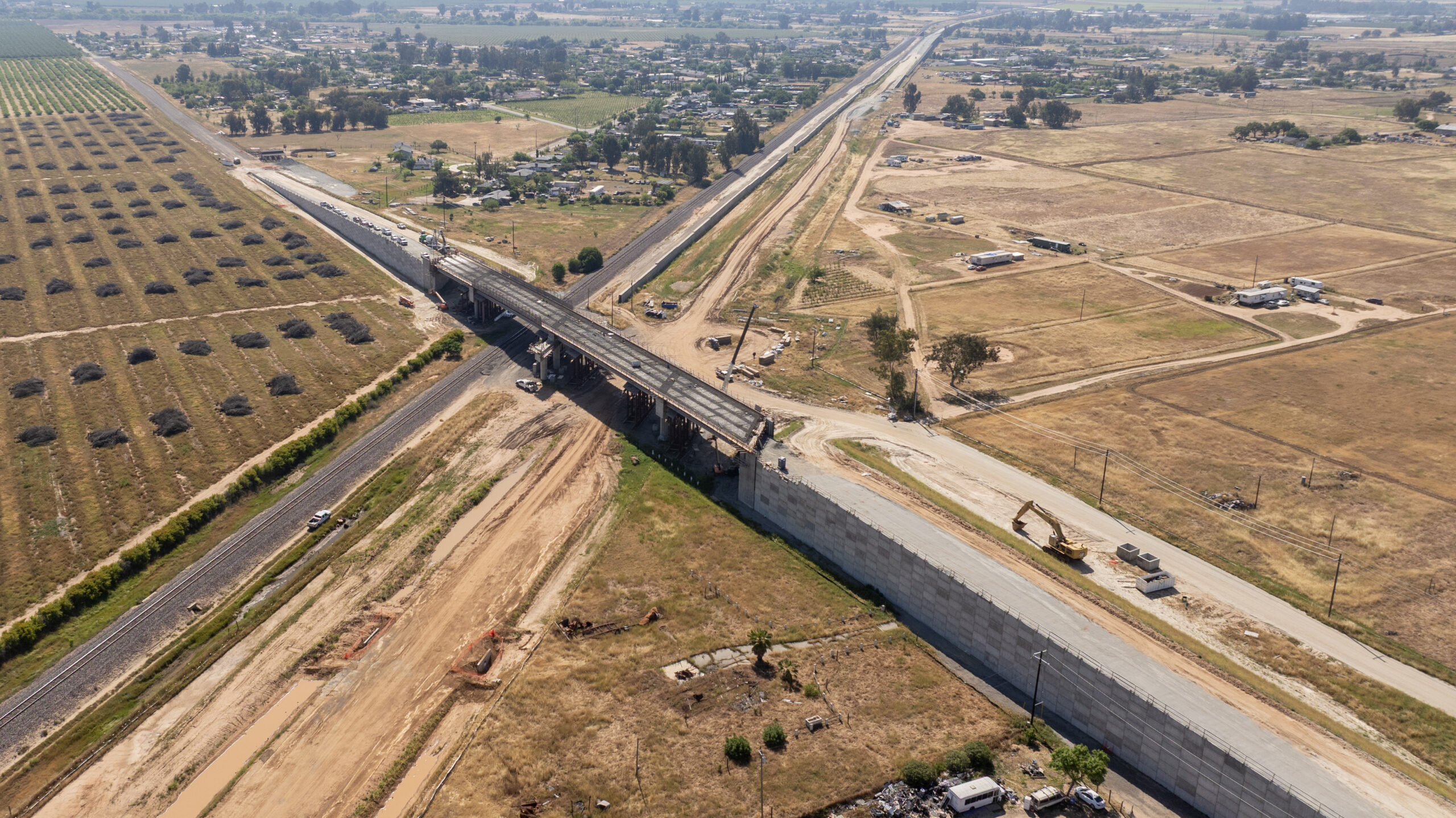 Avenue 17 Grade Separation (drone view)