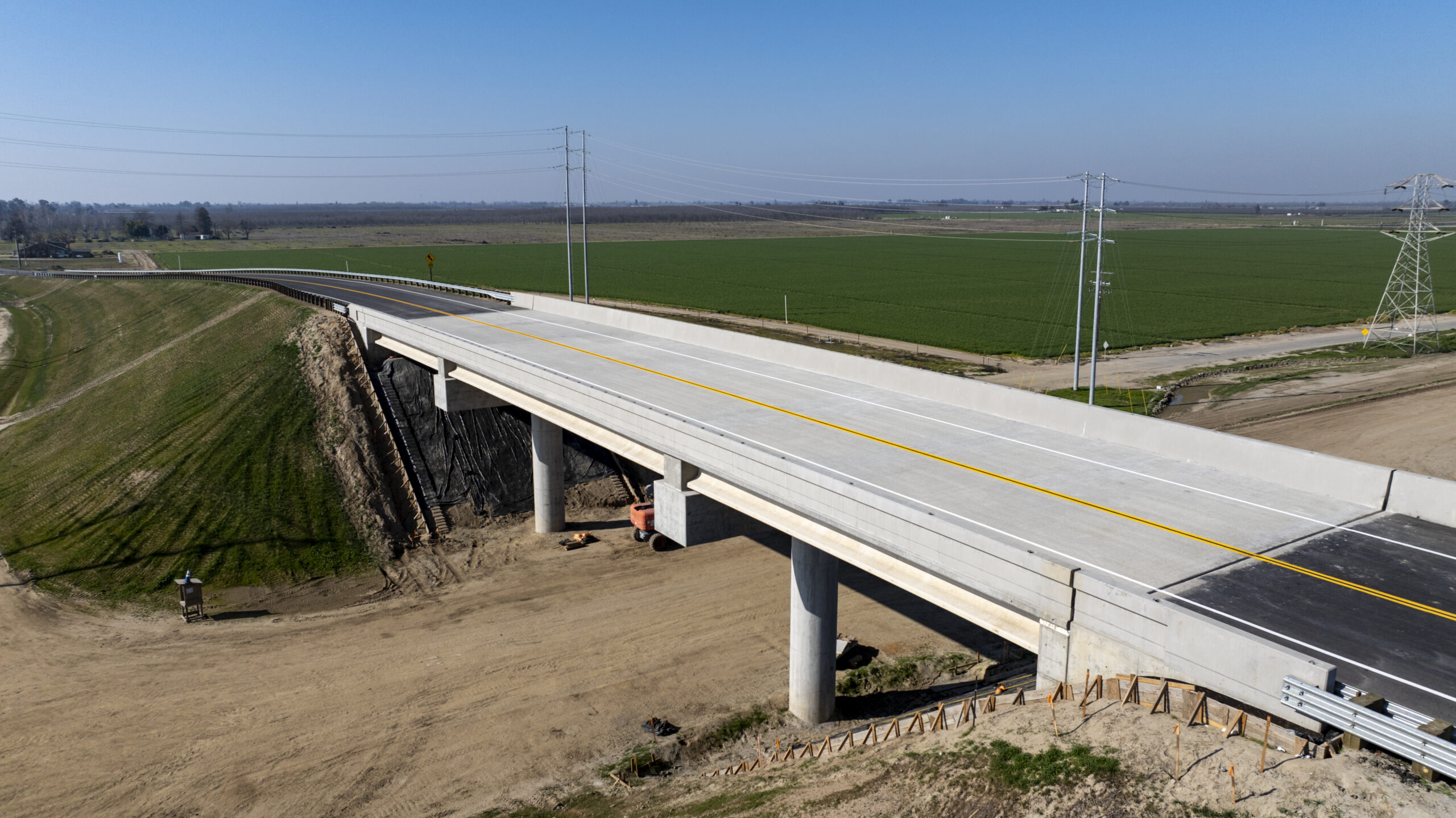 Fargo Avenue drone shot