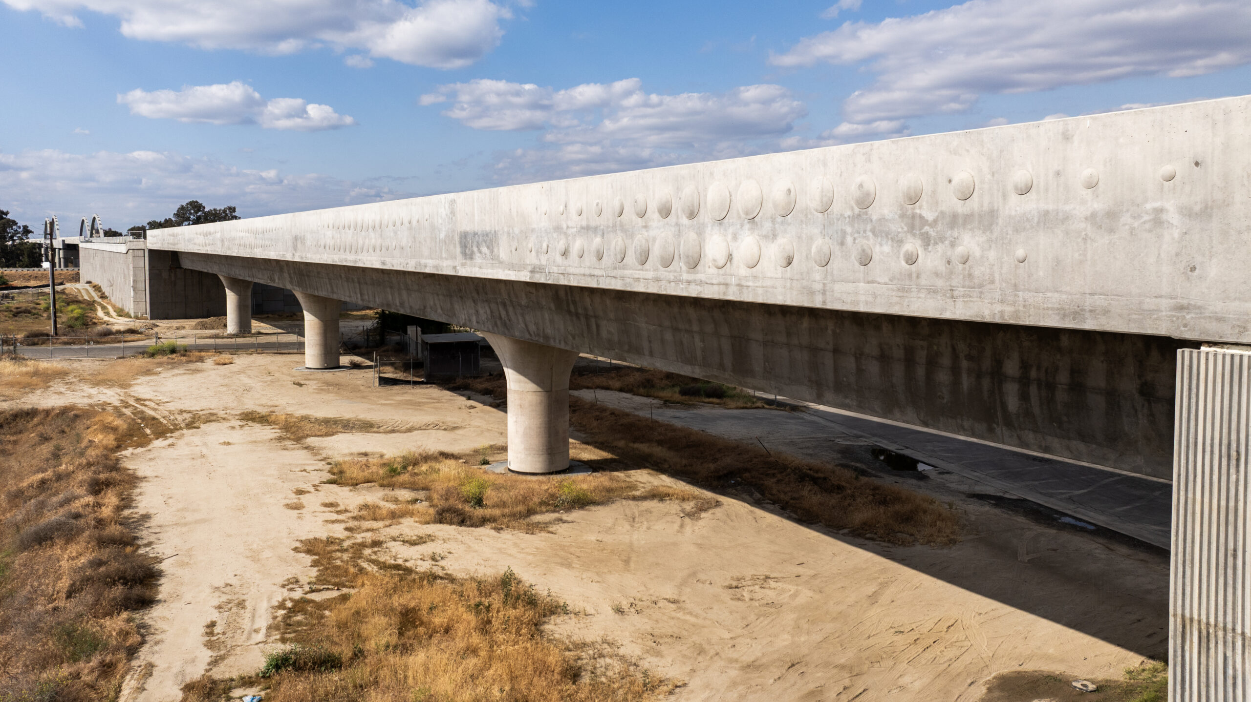 Muscat Avenue Viaduct (drone view)